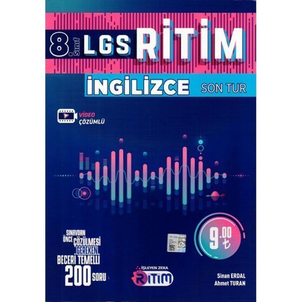 İŞLEYEN ZEKA 8.SINIF LGS RİTİM SON TUR İNGİLİZCE 2020