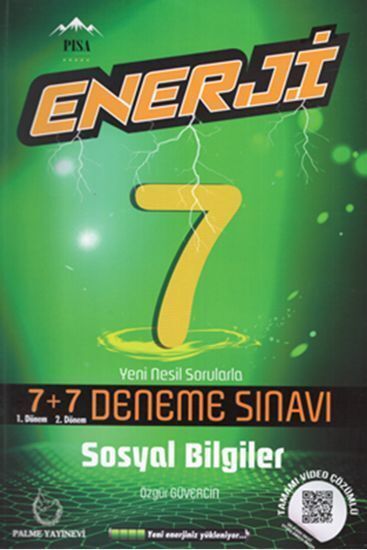 Palme 7.Sınıf Enerji Sosyal Bilgiler 7+7 Deneme Sınavı
