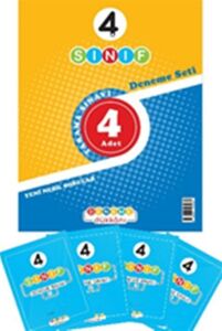 Deneme Dükkanı 4.Sınıf 4 Lü Paket Deneme