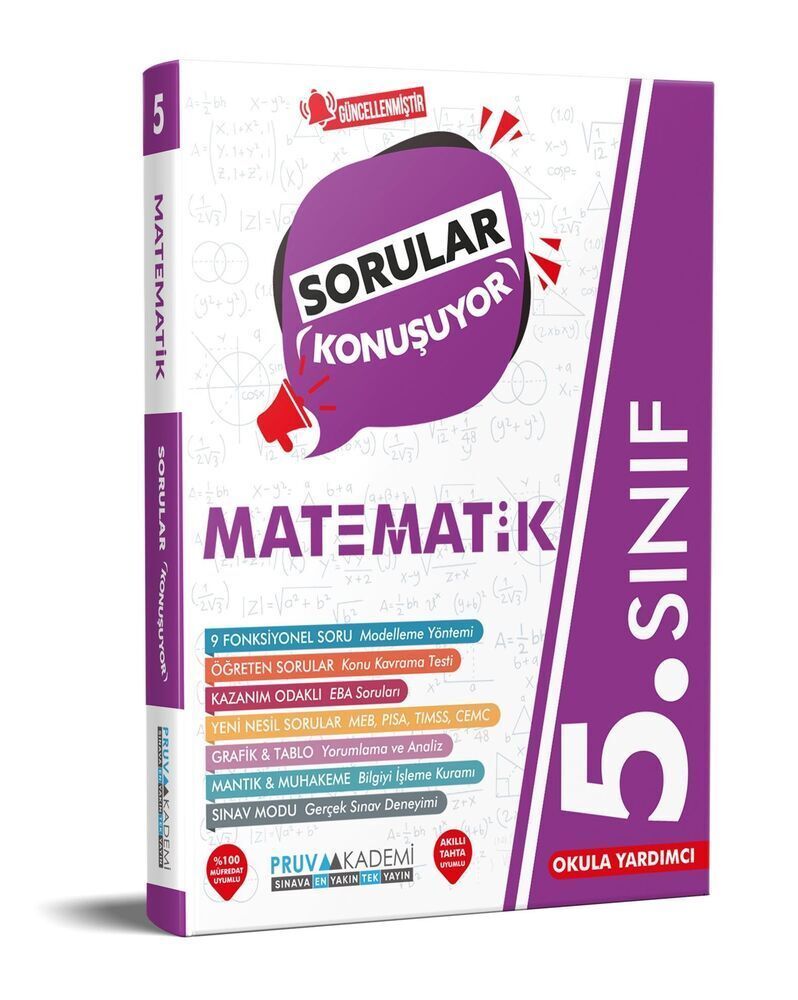 Pruva 5.Sınıf Sorular Konuşuyor Matematik