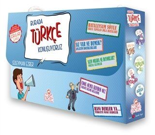 Burada Türkçe Konuşuyoruz (5 Kitap Set) - Süleyman Ezber