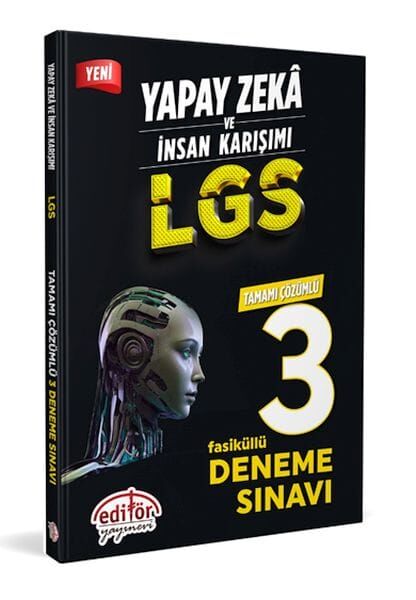DATA 8.SINIF YAPAY ZEKA VE İNSAN KARIŞIMI 3 DENEME