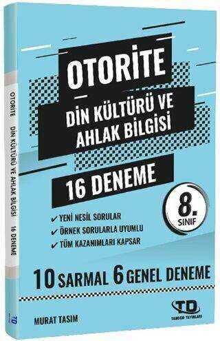 TANDEM OTORİTE DİN KÜLTÜRÜ DENEMELERİ 8.SINIF