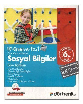 Dörtrenk 6.Sınıf Türkçe Dil Bilgini Grinova 2018