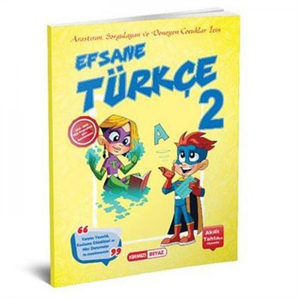 2. Sınıf Efsane Türkçe Kırmızı Beyaz Yayınları