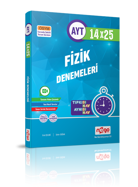 NEGO AYT FİZİK 14X25 BRANŞ DENEME