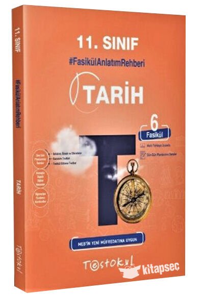 TESTOKUL 11.SINIF FASİKÜL ANLATIM REHBERİ / TARİH (6 FASİKÜL)