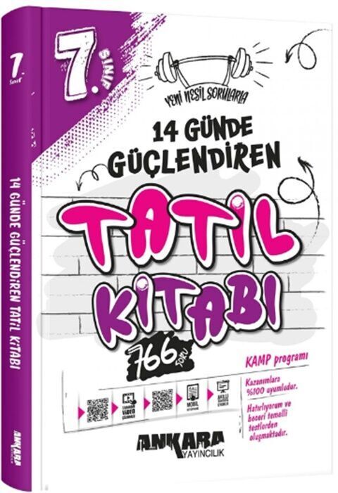 ANKARA 7.SINIF GÜÇLENDİREN 14 GÜNDE TATİL KİTABI