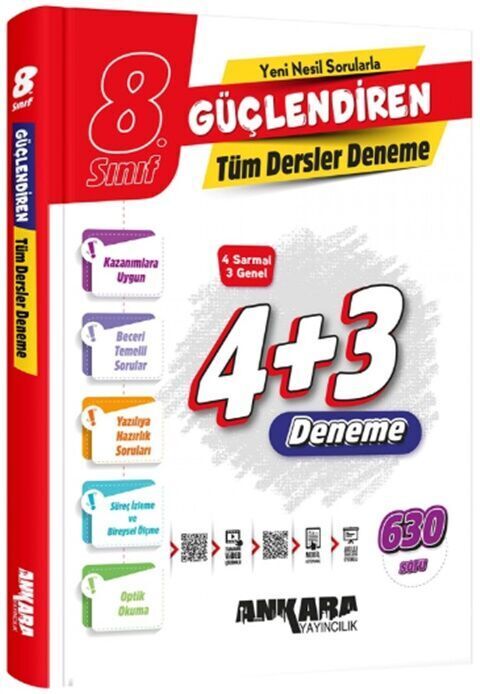 ANKARA 8.SINIF GÜÇLENDİREN TÜM DERSLER DENEMELERİ