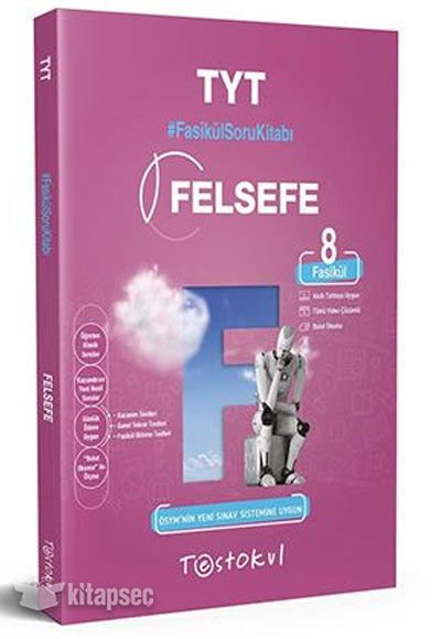 TESTOKUL ÜNV.HAZ. FASİKÜL SORU KİTABI TYT FELSEFE (8 FASİKÜL)