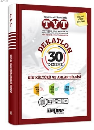 ANKARA TYT DEKATLON DİN KÜL.VE AHL.BİL.30 DENEME