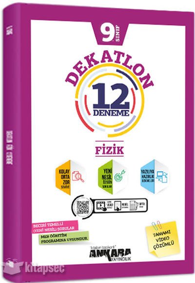 ANKARA 9.SIINIF FİZİK DEKATLON 12 DENEME