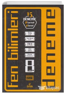 DNA 8. SINIF FEN BİLİMLERİ 15'Lİ DENEME