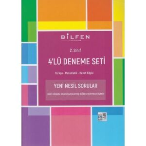Bilfen 2.Sınıf 4'Lü Deneme Seti