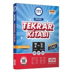 Nego Yayınları TYT Eşit Ağırlık Başarı Tekrar Kitabı 7 Fasikül +1 Deneme