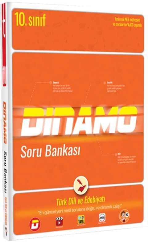 Tonguç Yayınları 10. Sınıf Dinamo Türk Dili ve Edebiyatı Soru Bankası