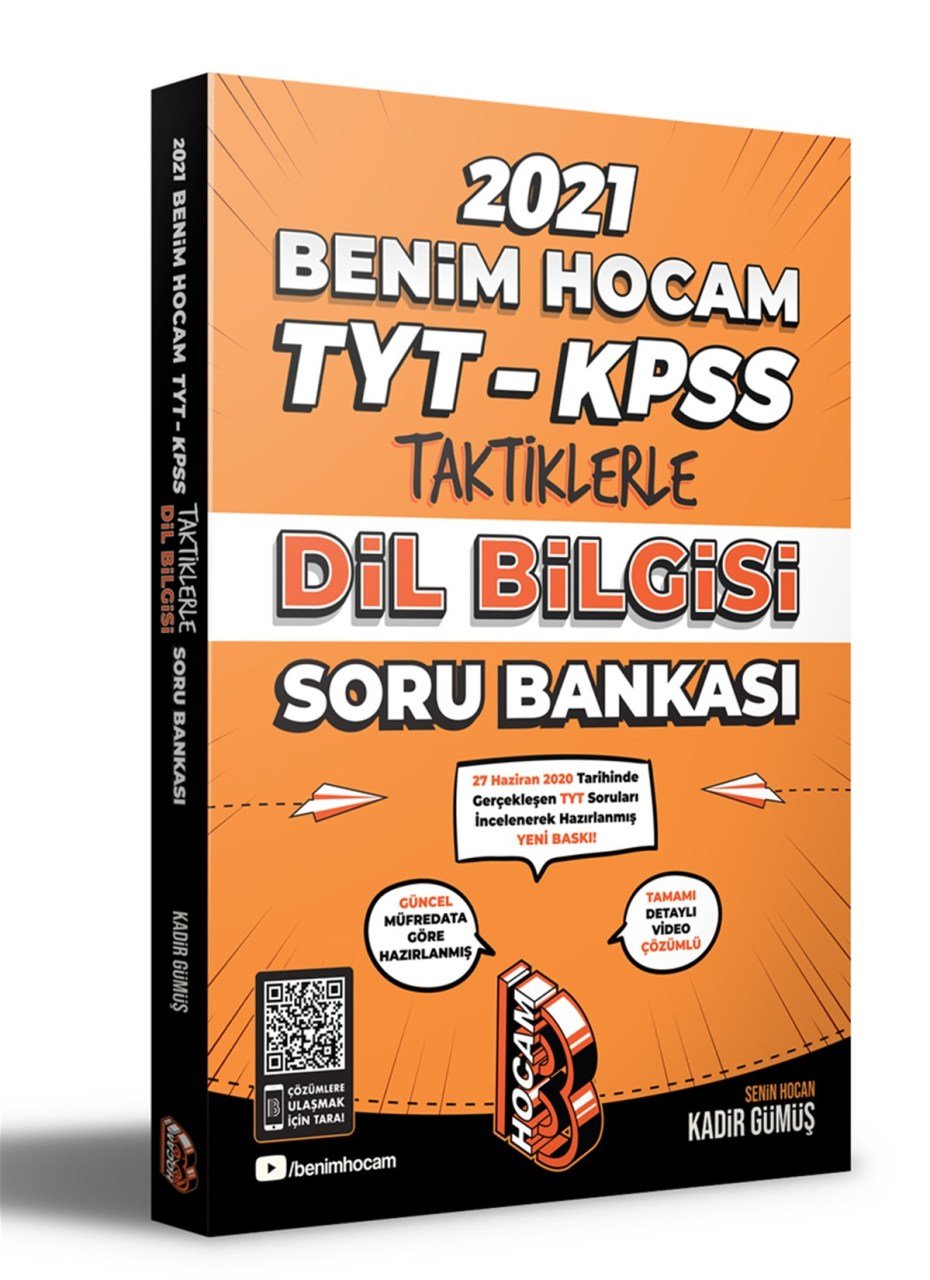 BENİM HOCAM TYT/AYT TAKTİKLERLE DİL BİLGİSİ SORU BANKASI 2021