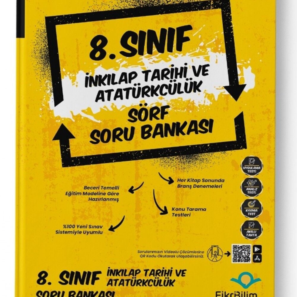 Fikribilim Sörf 8.Sınıf İnkılap Tarihi Soru Bankası
