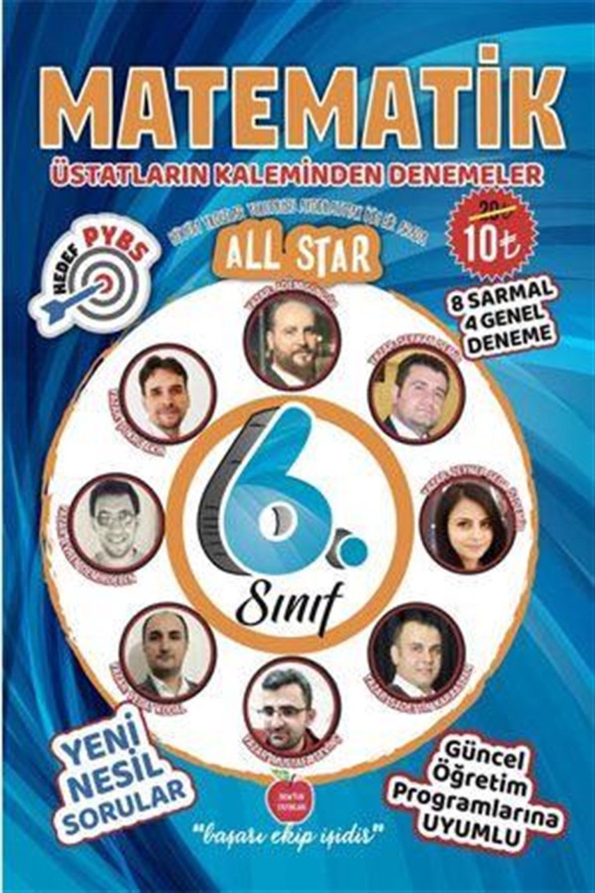 Newton 2020 6. Sınıf All Star Matematik Deneme