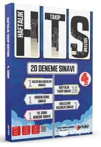 ARTIBİR 4.SINIF HAFTALIK TAKİP SİSTEMİ YENİ NESİL 20 DENEME HTS
