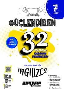 ANKARA 7.SINIF İNGİLİZCE 32 HAFTALIK KAZANIM DENEMELERİ
