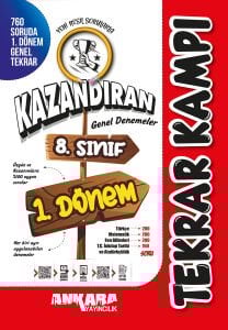 ANKARA 8.SINIF TEKRAR KAMPI DENEME1.DÖNEM (İADESİZ****)