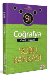 9. Sınıf Vip Coğrafya Özetli Lezzetli Soru Bankası