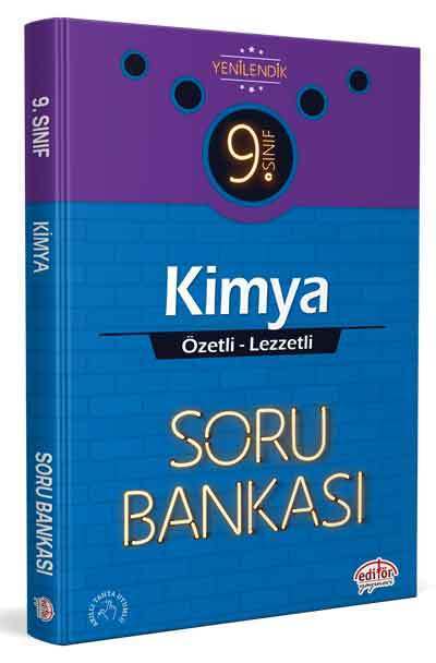 9. Sınıf Vip Kimya Özetli Lezzetli Soru Bankası