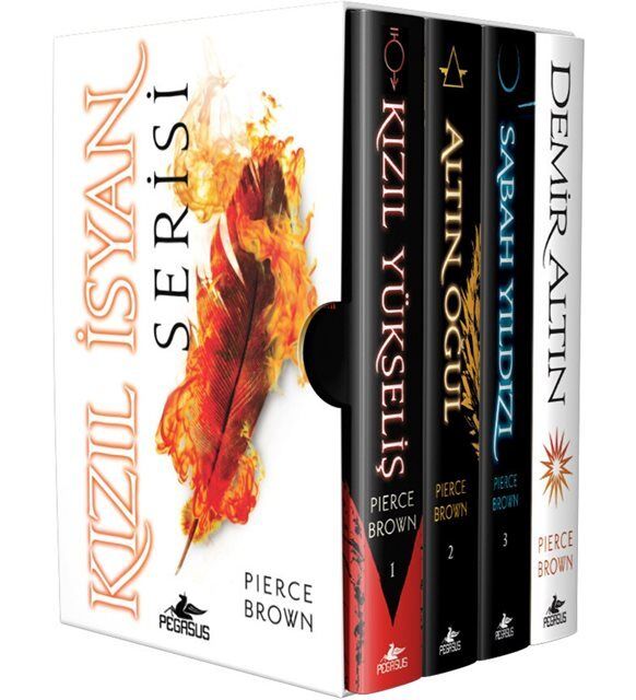 Kızıl İsyan Serisi Ciltli Kutulu Özel Set (4 Kitap)