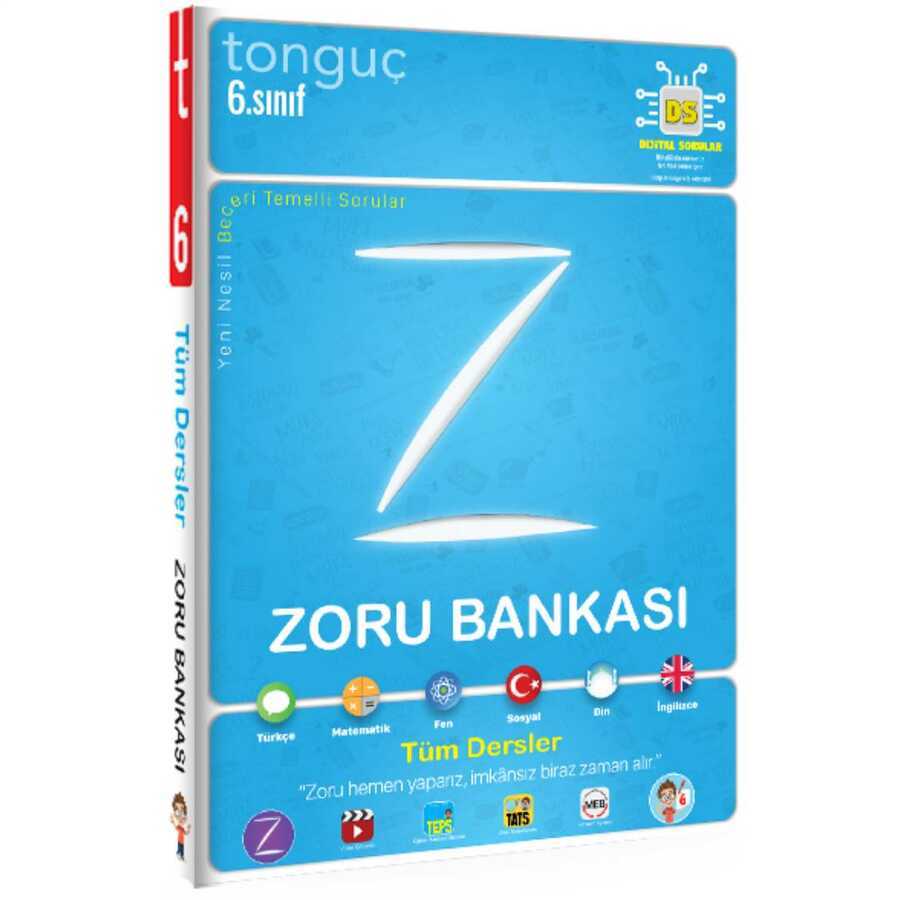 Tonguç Yayınları 6. Sınıf Zoru Bankası Tüm Dersler