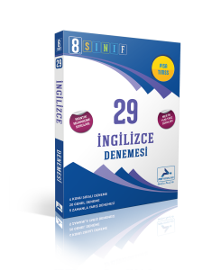 Paraf 8. Sınıf İngilizce 29 Deneme