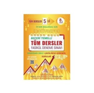 Omage Yayınları 8. Sınıf Omage Motivasyon Tüm Dersler 5 Li Genel Fasikül