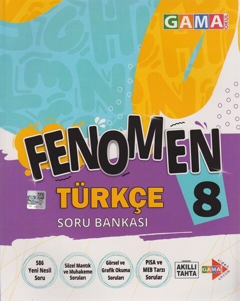 GAMA 8.SINIF FENOMEN TÜRKÇE SORU BANKASI