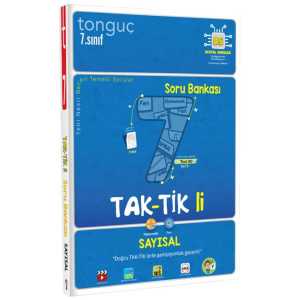 Tonguç Yayınları 7. Sınıf Taktikli Sayısal Soru Bankası