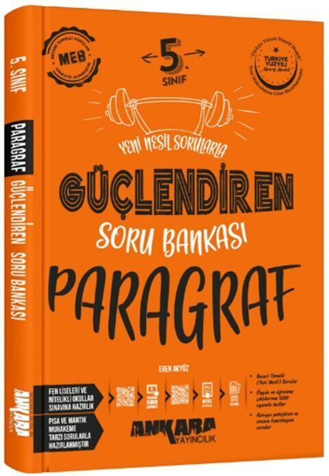 ANKARA 5.SINIF PARAGRAF GÜÇLENDİREN SORU BANKASI