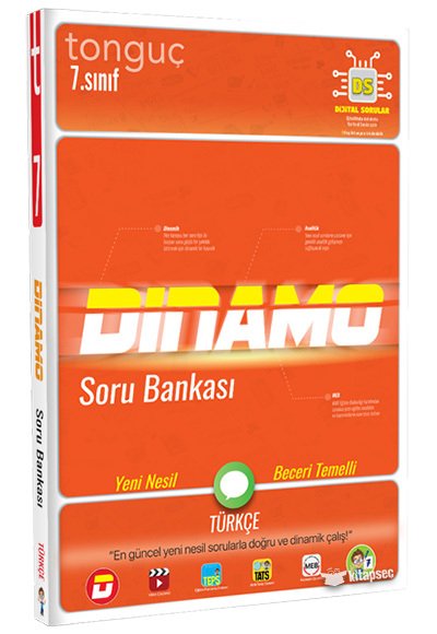 Tonguç Yayınları 7. Sınıf Dinamo Türkçe Soru Bankası