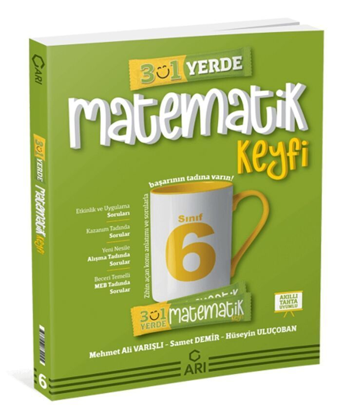 Arı Yayıncılık 6. Sınıf 3 Ü 1 Yerde Matematik Keyfi