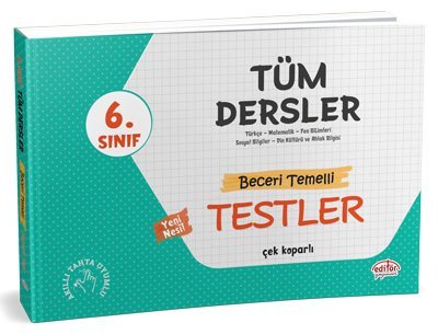 6. Sınıf Tüm Dersler Yeni Nesil Beceri Temelli Testler