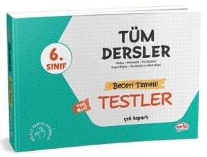 6. Sınıf Tüm Dersler Yeni Nesil Beceri Temelli Testler