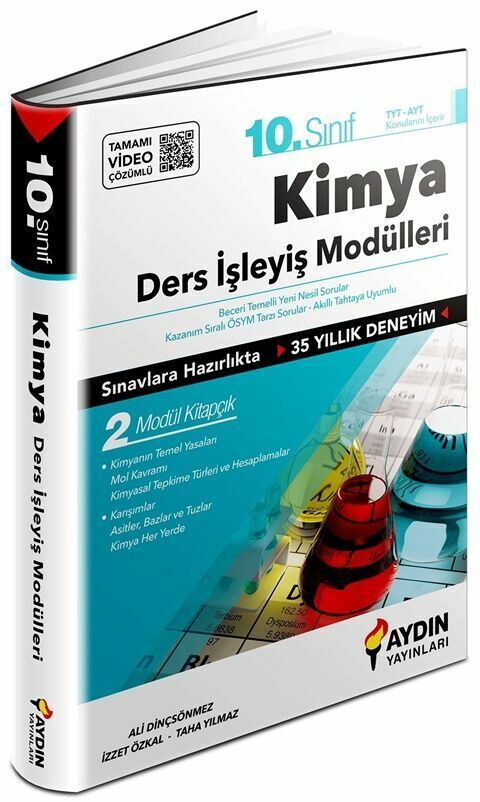AYDIN 10. SINIF KİMYA DERS İŞLEYİŞ MODÜLLERİ