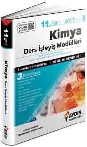 AYDIN 11. SINIF KİMYA DERS İŞLEYİŞ MODÜLLERİ
