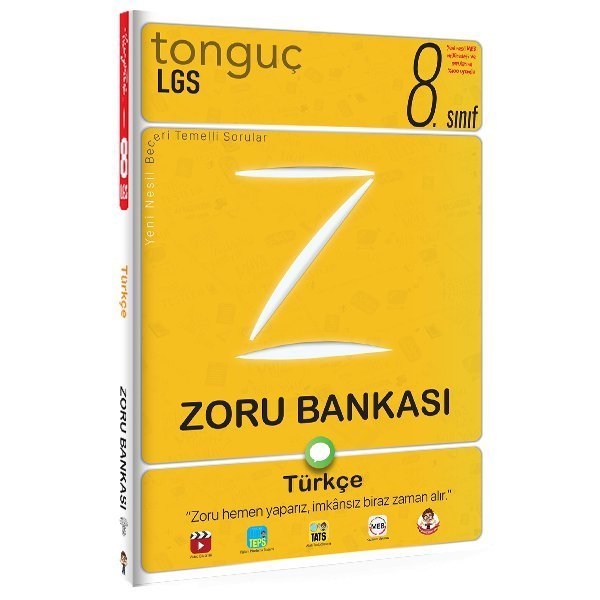 Tonguç Yayınları 8. Sınıf Türkçe Zoru Bankası