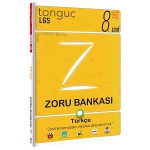 Tonguç Yayınları 8. Sınıf Türkçe Zoru Bankası