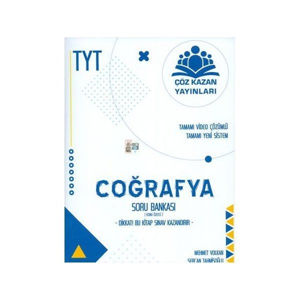 ÇÖZ KAZAN TYT COĞRAFYA KONU ÖZETLİ SORU BANKASI