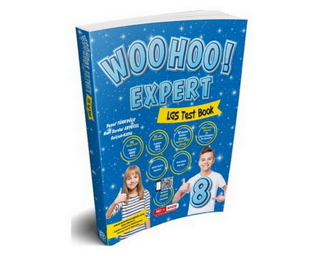 KIRMIZI BEYAZ 8.SINIF WOOHOO EXPERT LGS TEST BOOK