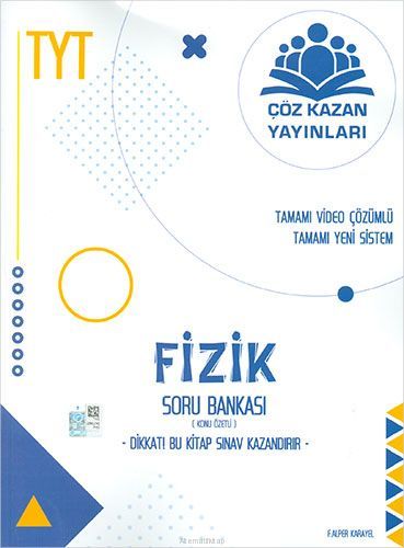 ÇÖZ KAZAN TYT FİZİK KONU ÖZETLİ SORU BANKASI