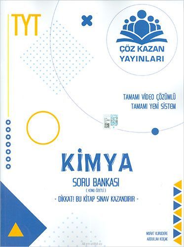 ÇÖZ KAZAN TYT KİMYA KONU ÖZETLİ SORU BANKASI