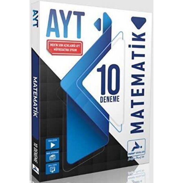 PARAF AYT MATEMATİK 10 LU DENEME 2023