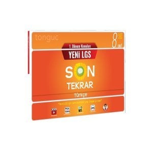 Tonguç Yayınları LGS Son Tekrar Türkçe