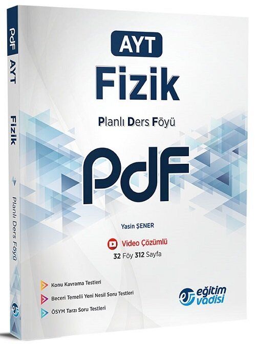 Eğitim Vadisi 2022 Ayt Planlı Ders Föyü Fızık